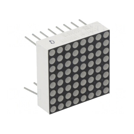 Afișaj LED Matrice 8x8 Roșu 20x20mm | Electronic-mag.ro | Componente Electronice