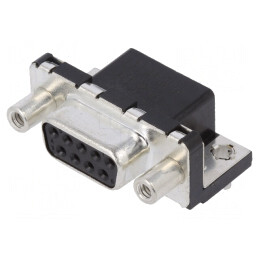 Conector D-Sub 9-Pin Mamă PCB 90° | Electronic-mag.ro | Componente Electronice