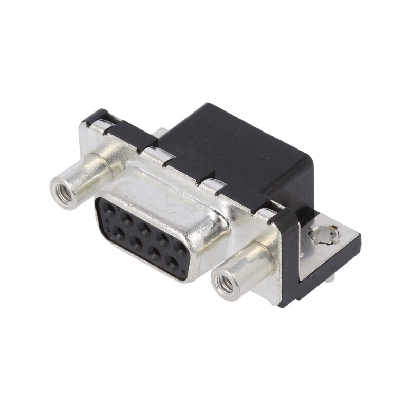 Conector D-Sub 9-Pin Mamă PCB 90° | Electronic-mag.ro | Componente Electronice Conector D-Sub 9-Pin Mamă PCB 90° | Electronic-mag.ro | Componente Electronice