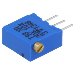 Potențiometru Multitură 20kΩ 500mW THT ±10% | Electronic-mag.ro | Componente Electronice