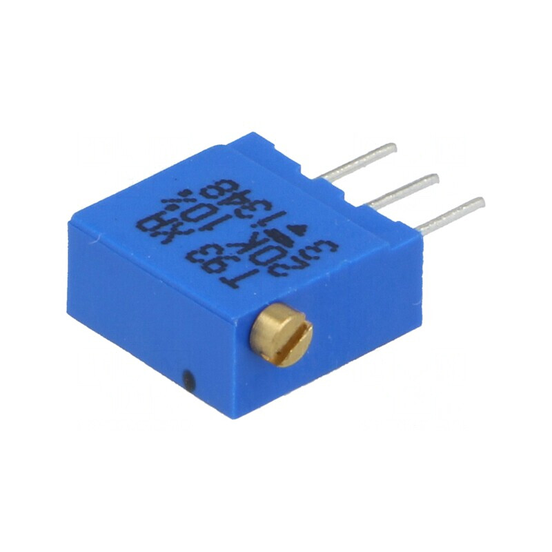 Potențiometru Multitură 20kΩ 500mW THT ±10% | Electronic-mag.ro | Componente Electronice