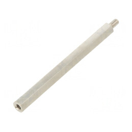 Piuliță Distanțieră Filetată 80mm M4xM4 | Electronic-mag.ro | Componente Electronice