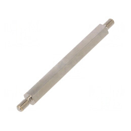 Piuliţă distanţieră filetată M4 60mm hexagonală | Electronic-mag.ro | Componente Electronice