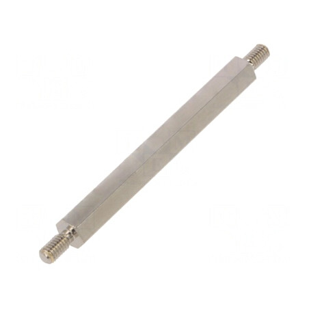 Piuliţă distanţieră filetată M4 60mm hexagonală | Electronic-mag.ro | Componente Electronice