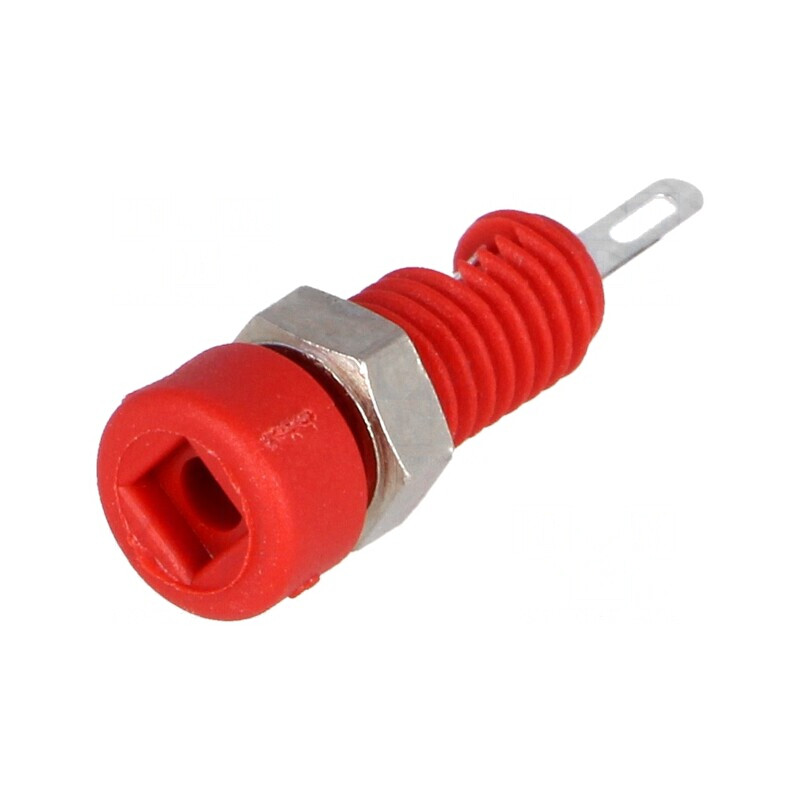 Soclu Banană 2mm 6A Roșu Pe Panou | Electronic-mag.ro | Componente Electronice Soclu Banană 2mm 6A Roșu Pe Panou | Electronic-mag.ro | Componente Electronice