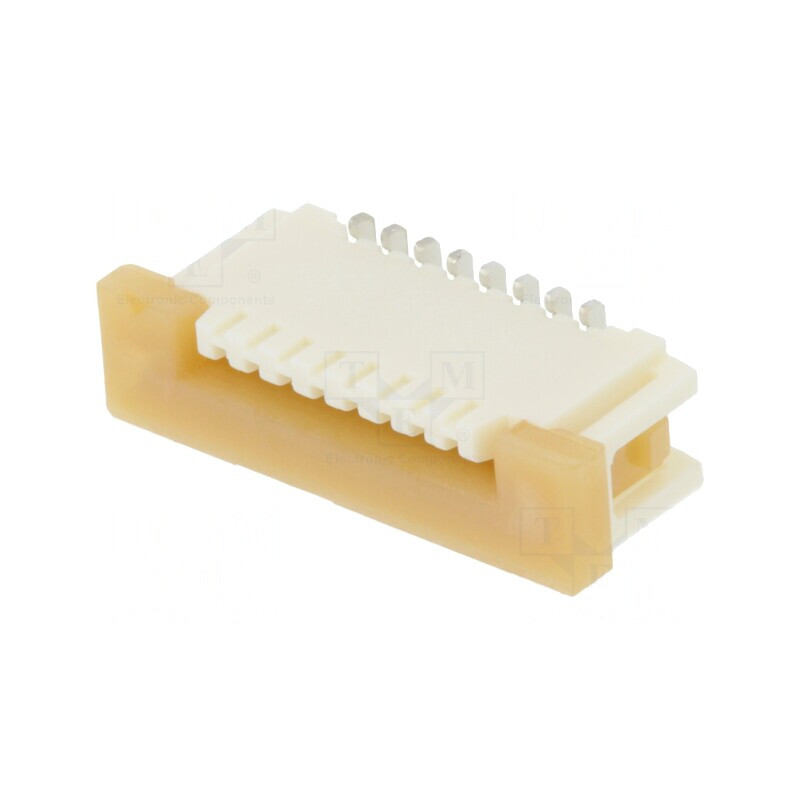 Conector FFC/FPC Vertical 8 PIN 125V 1A SMT | Electronic-mag.ro | Componente Electronice