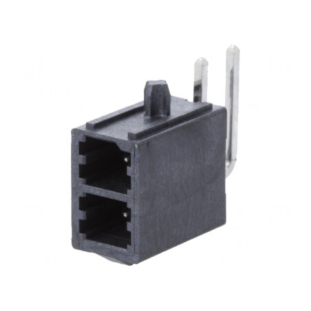 Soclu cablu-placă Mega-Fit 5,7mm 2 pini 23A THT | Electronic-mag.ro | Componente Electronice