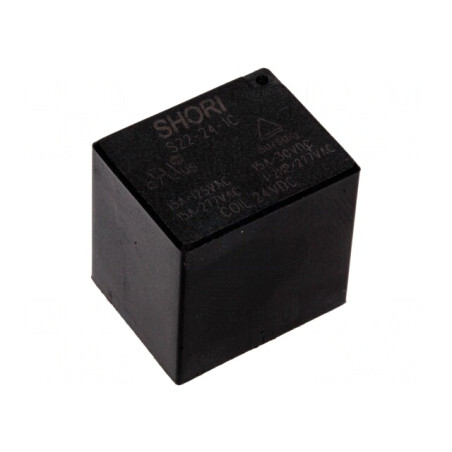 Releu Electromagnetic SPDT 24VDC 16A | Electronic-mag.ro | Componente Electronice