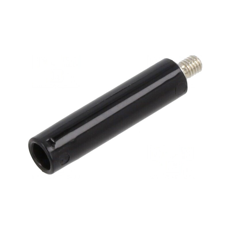Soclu Banană 4mm 32A Negru Nichelat Cu Izolație | Electronic-mag.ro | Componente Electronice