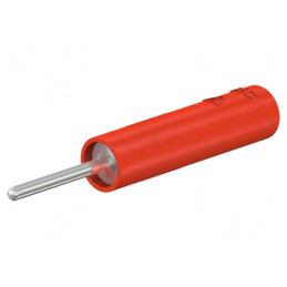 Soclu Banană 4mm 20A Roșie Nichelată Cu Șurub | Electronic-mag.ro | Componente Electronice