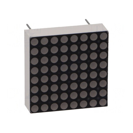 Afișaj LED Matrice 8x8 Galben-Verde 20x20mm | Electronic-mag.ro | Componente Electronice