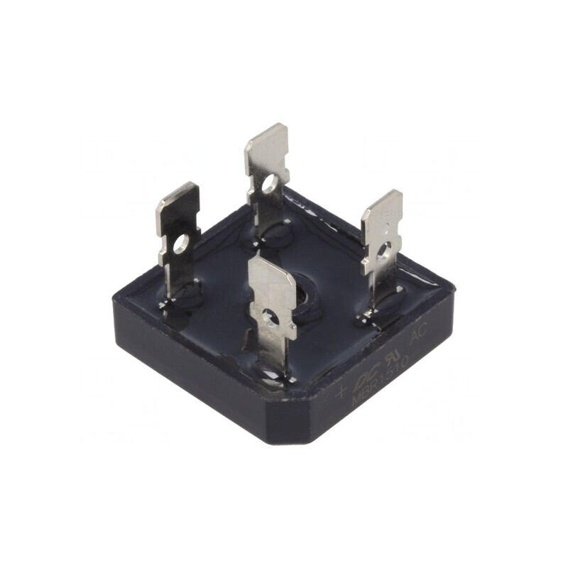 Punte Redresoare Monofazat 1kV 15A 300A MBR-25 | Electronic-mag.ro | Componente Electronice