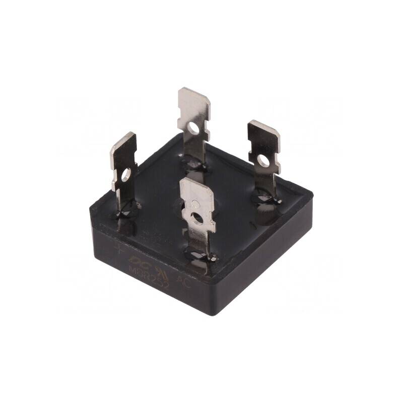 Punte Redresoare Monofazată 200V 25A THT | Electronic-mag.ro | Componente Electronice