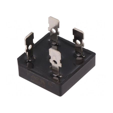 Punte Redresoare Monofazată 200V 25A THT | Electronic-mag.ro | Componente Electronice