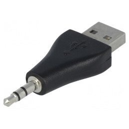 Adaptor USB 2.0 la Jack 3.5mm 3pin Mufă Aurită | Electronic-mag.ro | Componente Electronice