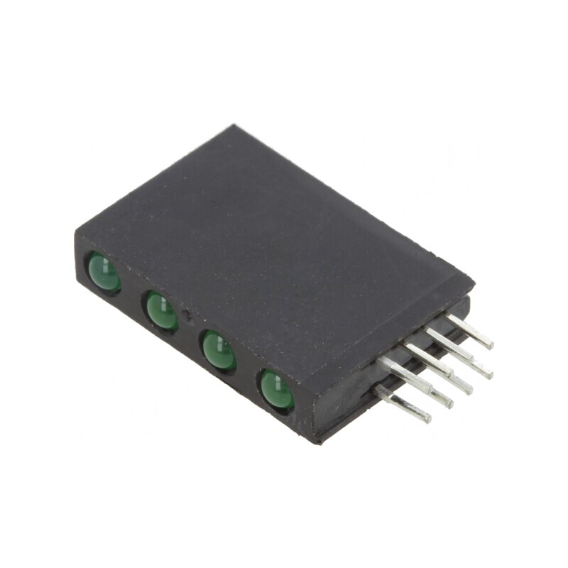 LED Verde 3mm 20mA Difuz 40° | Electronic-mag.ro | Componente Electronice