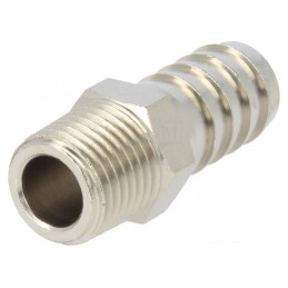 Racord Push-In Ștuț Alamă Nichelată R 1/4 12mm | Electronic-mag.ro | Componente Electronice