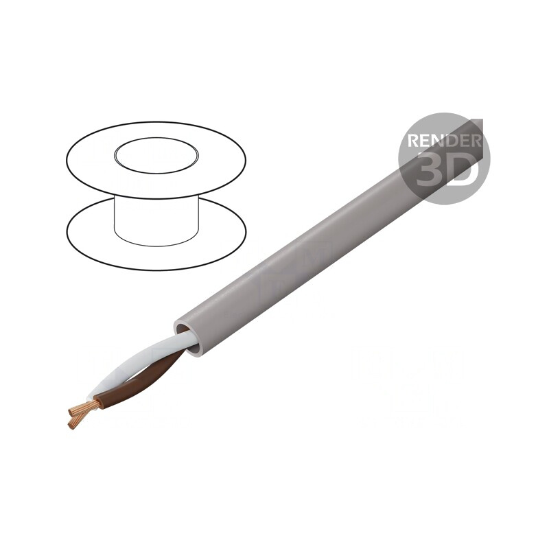 Cablu neecranat UNITRONIC LiHH 2x0,5mm2 60V Cu litat | Electronic-mag.ro | Componente Electronice Cablu neecranat UNITRONIC LiHH 2x0,5mm2 60V Cu litat | Electronic-mag.ro | Componente Electronice