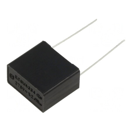 Condensator Polipropilenă 0,33uF THT 17.5x16x9mm | Electronic-mag.ro | Componente Electronice