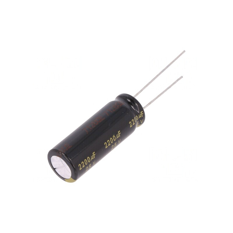 Condensator Electrolitic Low ESR THT 2200uF 25V 12,5x35mm | Electronic-mag.ro | Componente Electronice