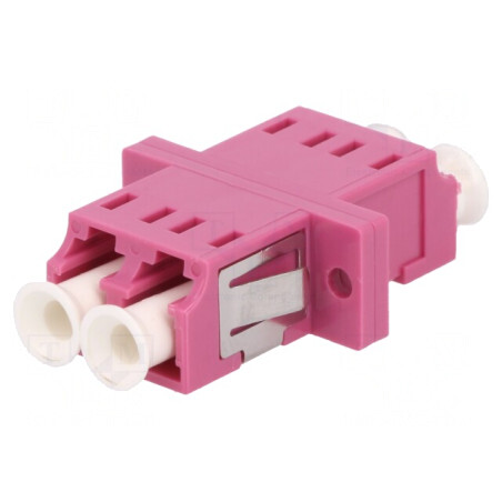 Conector Fibră Optică Duplex Multimod Mamă | Electronic-mag.ro | Componente Electronice