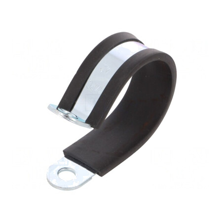 Clipsuri oțel cu protecție EPDM 42mm x 20mm | Electronic-mag.ro | Componente Electronice