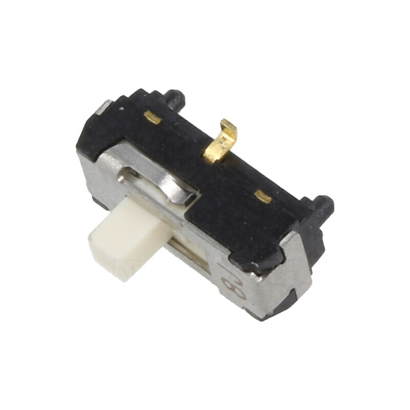 Comutator Glisant 2 Pozitii SPDT 0.2A 12V SMT | Electronic-mag.ro | Componente Electronice