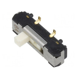 Comutator Glisant 2 Pozitii 0.2A 12V SMT | Electronic-mag.ro | Componente Electronice