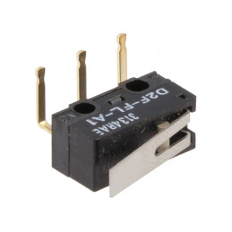 Microîntrerupător cu Manetă 3A/125VAC 2A/30VDC | Electronic-mag.ro | Componente Electronice