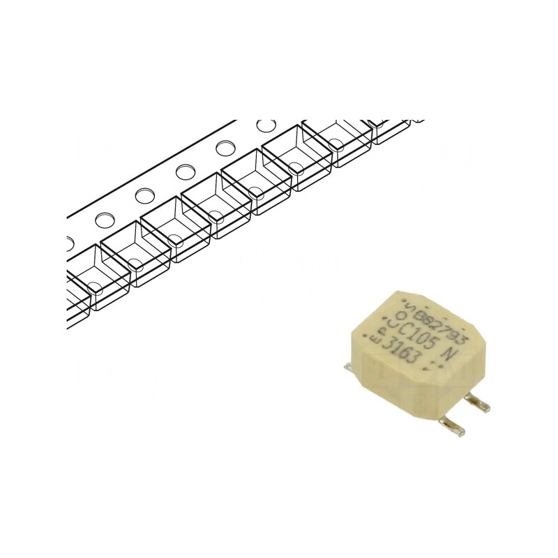 Inductor Common Mode SMD 1mH 700mA | Electronic-mag.ro | Componente Electronice