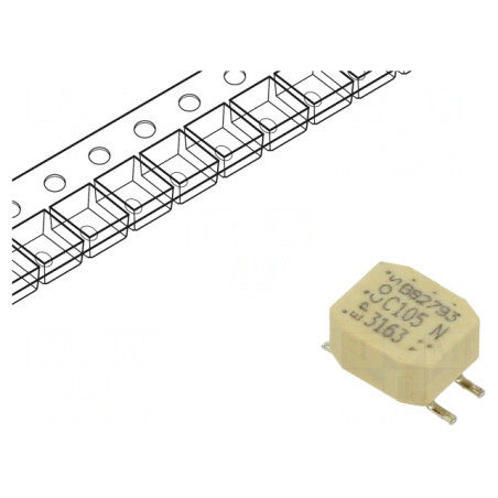 Inductor Common Mode SMD 1mH 700mA | Electronic-mag.ro | Componente Electronice