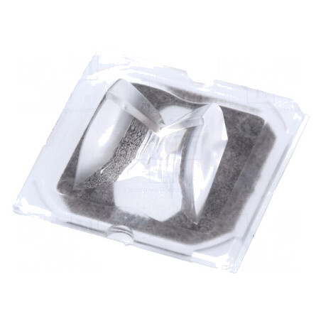 Lentilă LED pătrată plexiglass transparentă 10,82mm | Electronic-mag.ro | Componente Electronice