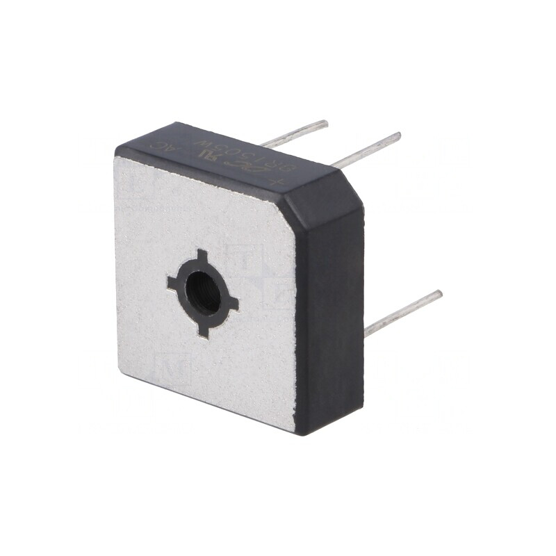 Punte Redresoare Monofazată 50V 15A 300A BR-25W | Electronic-mag.ro | Componente Electronice