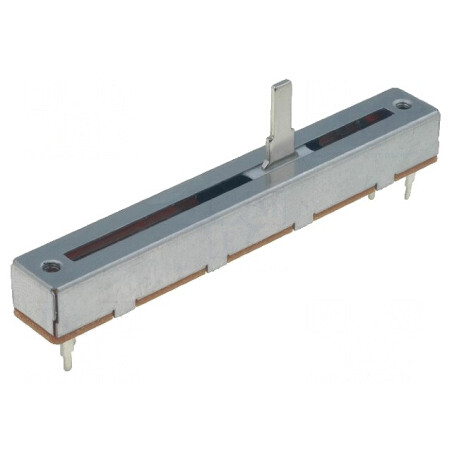Potențiometru Glisant 10kΩ 500mW THT Linear Metal | Electronic-mag.ro | Componente Electronice
