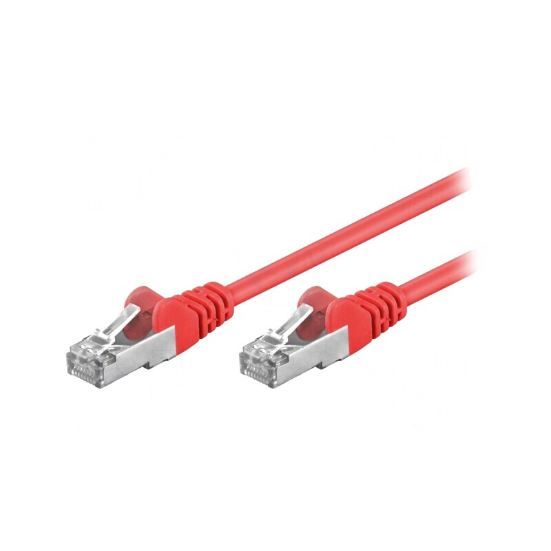 Patch cord rețea ecranat roșu 1m 5e | Electronic-mag.ro | Componente Electronice Patch cord rețea ecranat roșu 1m 5e | Electronic-mag.ro | Componente Electronice