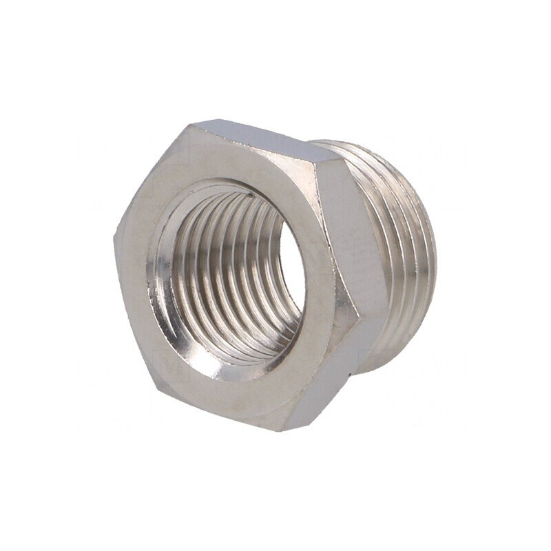 Niplu Reducție Alama Nichelată G 3/8 Filet Interior | Electronic-mag.ro | Componente Electronice Niplu Reducție Alama Nichelată G 3/8 Filet Interior | Electronic-mag.ro | Componente Electronice