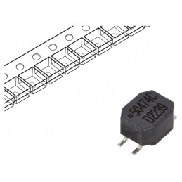 Inductor SMD 470uH 700mA 7x5.9x3.6mm | Electronic-mag.ro | Componente Electronice