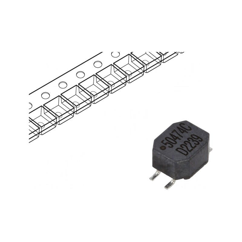 Inductor SMD 470uH 700mA 7x5.9x3.6mm | Electronic-mag.ro | Componente Electronice