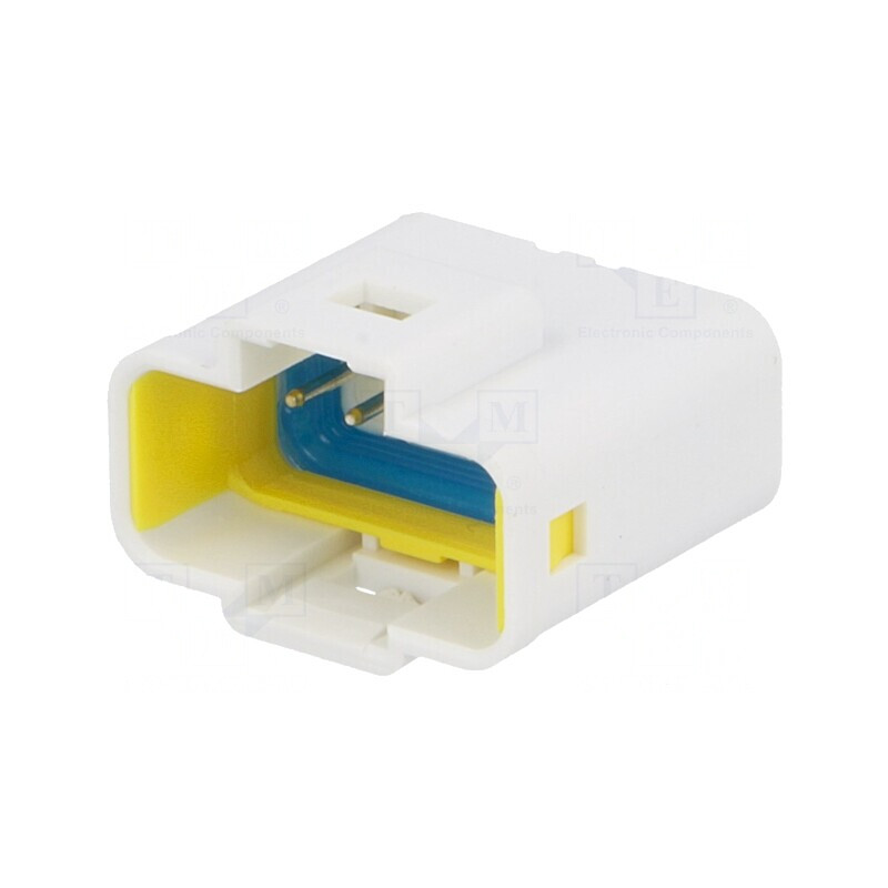 Conector THT E-Seal Alb IP67 pentru Cablu și PCB | Electronic-mag.ro | Componente Electronice