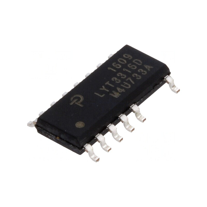 PMIC AC/DC Switcher LED Driver 85-265V SO16B | Electronic-mag.ro | Componente Electronice