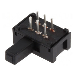 Comutator Glisant SPDT 0,3A 30VDC ON-ON PCB THT | Electronic-mag.ro | Componente Electronice