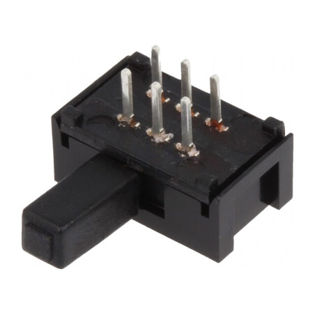Comutator Glisant SPDT 0,3A 30VDC ON-ON PCB THT | Electronic-mag.ro | Componente Electronice