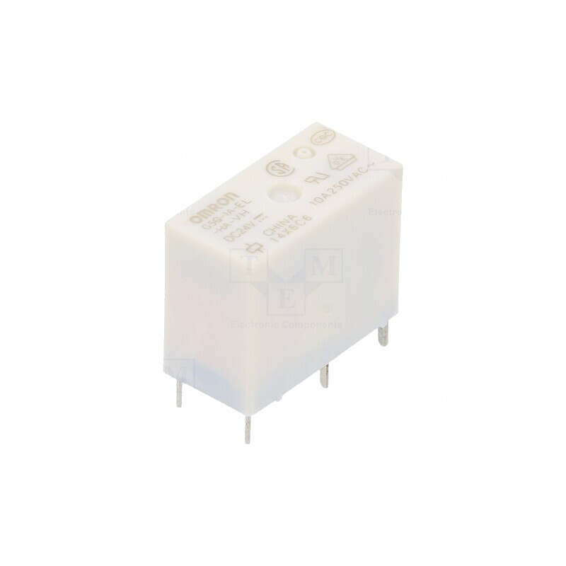 Releu Electromagnetic SPST-NO 24VDC 5A | Electronic-mag.ro | Componente Electronice