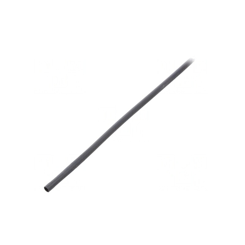Manşon termocontractabil 2,4mm negru rolă | Electronic-mag.ro | Componente Electronice