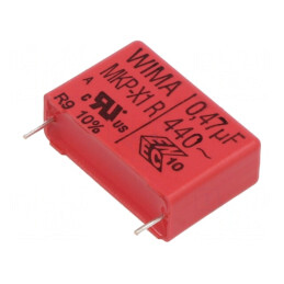 Condensator Polipropilenă 470nF THT ±10% | Electronic-mag.ro | Componente Electronice