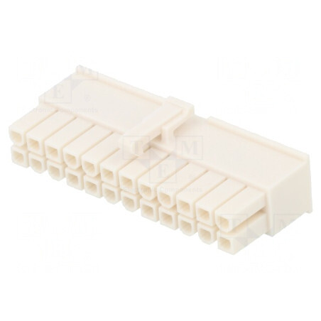 Mufă PCB mamă Mini-Fit Jr 4,2mm 24 pini | Electronic-mag.ro | Componente Electronice