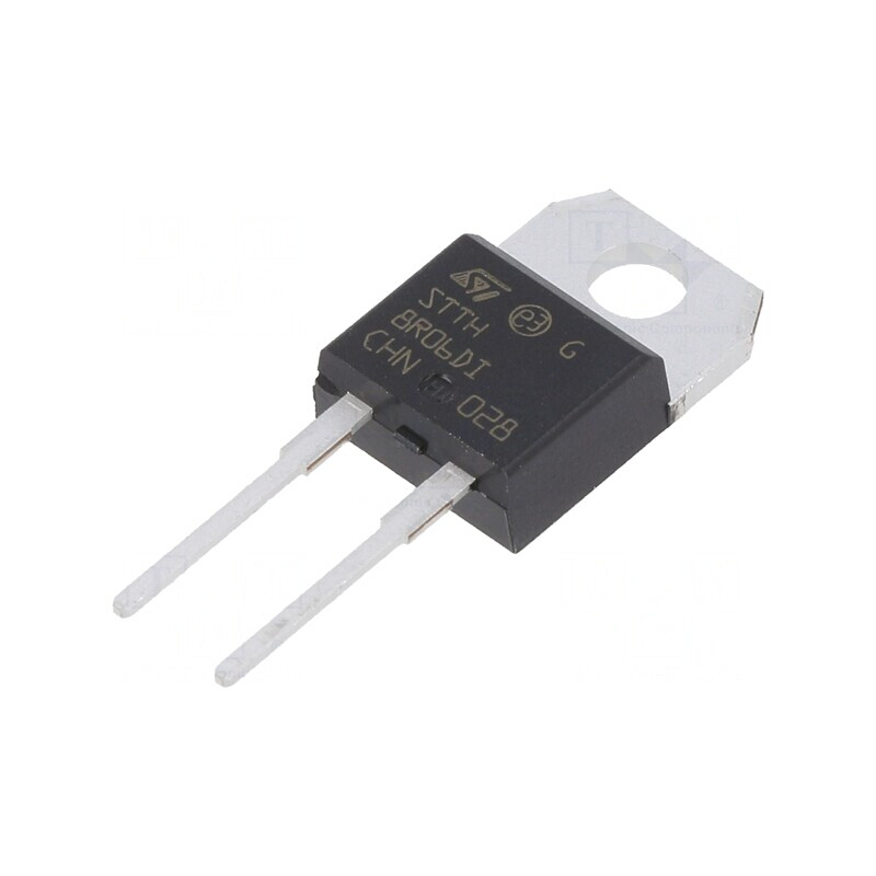 Diodă Redresoare THT 600V 8A TO220ACIns | Electronic-mag.ro | Componente Electronice