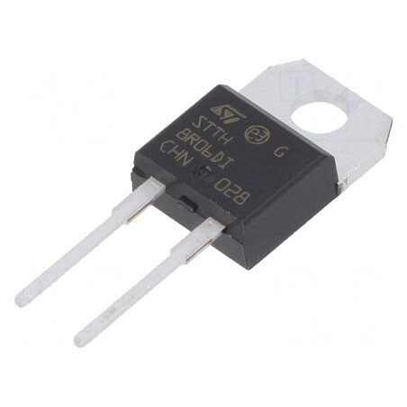Diodă Redresoare THT 600V 8A TO220ACIns | Electronic-mag.ro | Componente Electronice