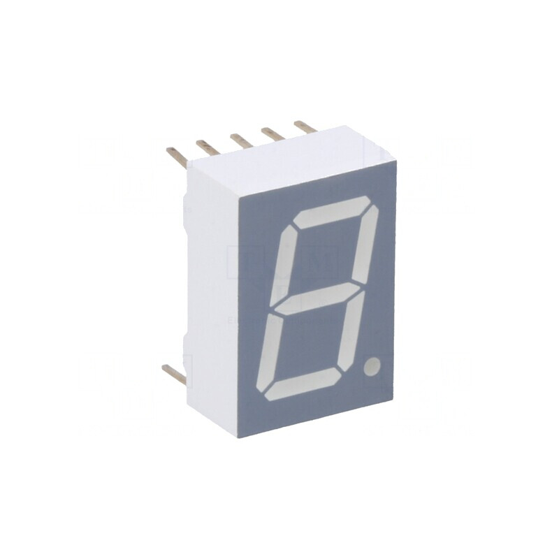 Afișaj LED 7 Segmente 13mm Portocaliu-Roșu | Electronic-mag.ro | Componente Electronice Afișaj LED 7 Segmente 13mm Portocaliu-Roșu | Electronic-mag.ro | Componente Electronice