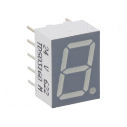 Afișaj LED 7 Segmente 10mm Portocaliu-Roșu | Electronic-mag.ro | Componente Electronice